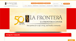 Desktop Screenshot of lafronteraaz.org